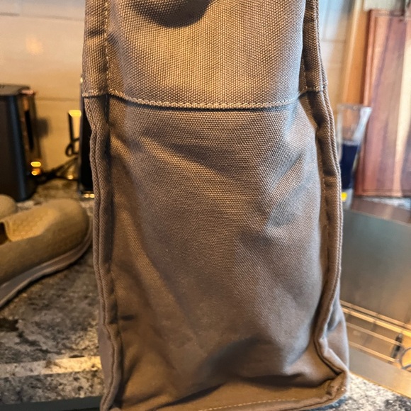 True Religion Large Jeans Grey Jean Denim Tote Bag Handbag Weekender NWOT - Picture 4 of 5